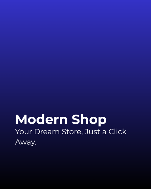 12 Modern Shop